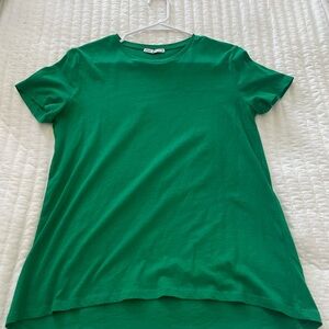 Green Zara tee